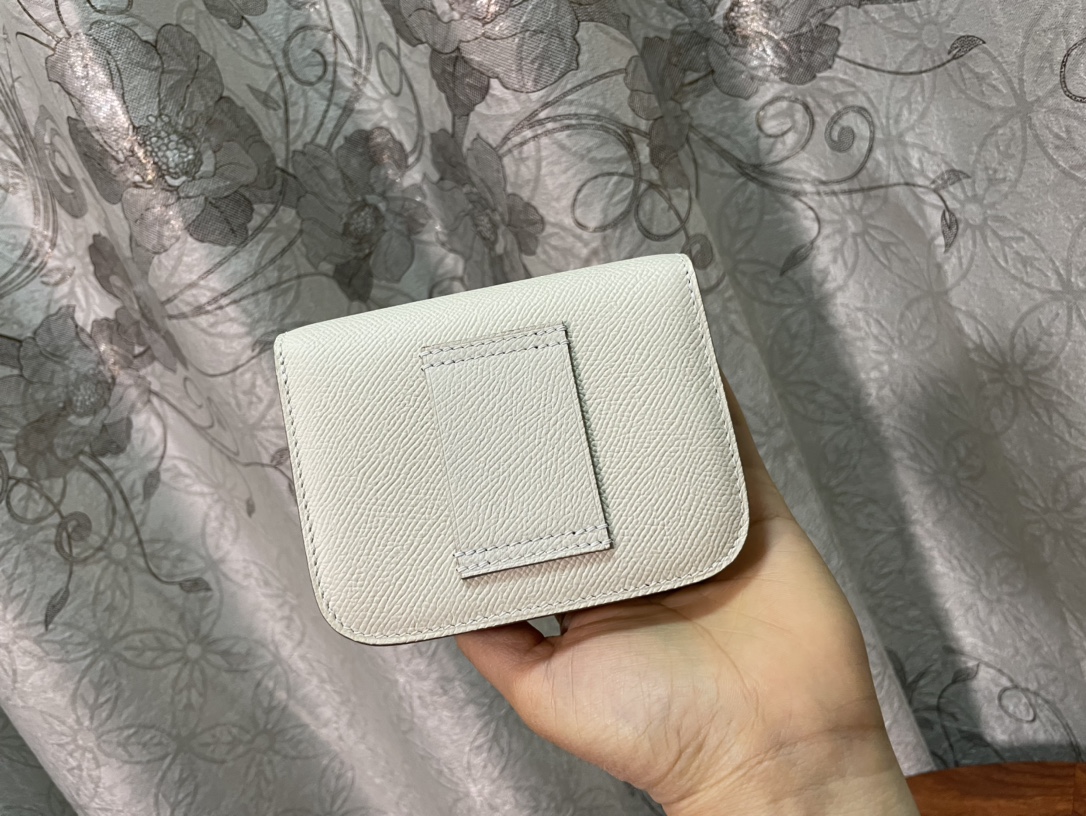 에르메스 콘스탄스백 미니 나타 화이트 금장